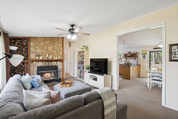 Fireplace, Interior, Living room, Stone Walls