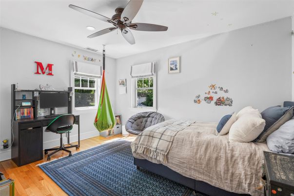 Bedroom, Home Office, Interior, Wood Texture Flooring