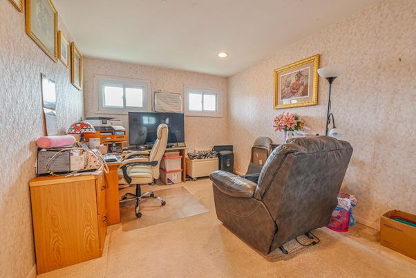 Home Office, Interior, Recessed Lighting