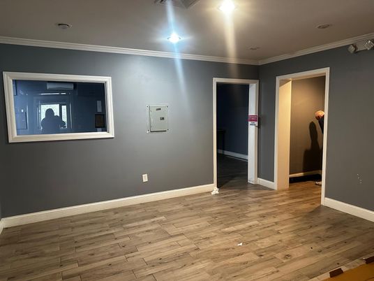 Empty room, Interior, Wood Texture Flooring
