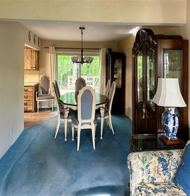 Dining room, Interior, Pendant Lights