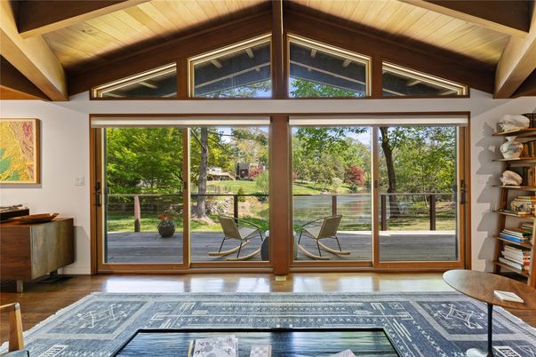 Interior, Sun Room, Wooden Beams, Wooden Ceilings, Wood Texture Flooring