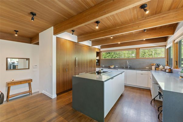 Interior, Kitchen, Wooden Beams, Wooden Ceilings, Wood Texture Flooring