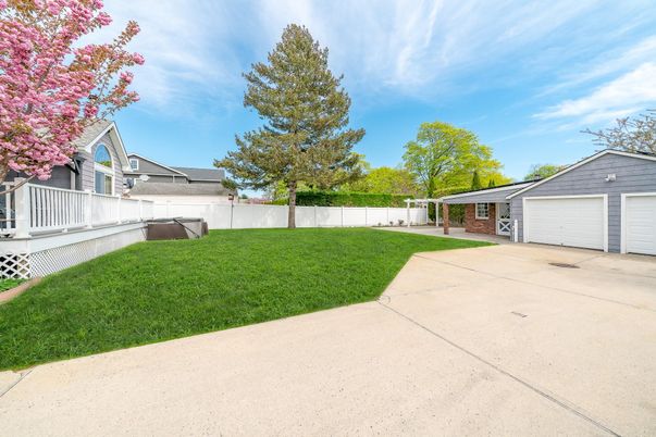 Backyard, Detached Garage, Exterior