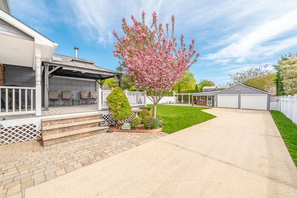 Backyard, Detached Garage, Exterior