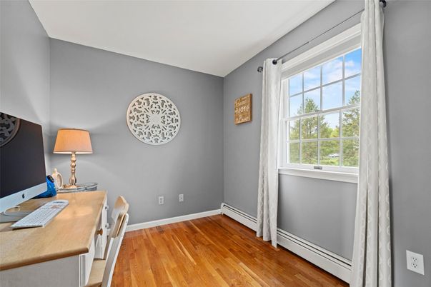 Home Office, Interior, Wood Texture Flooring