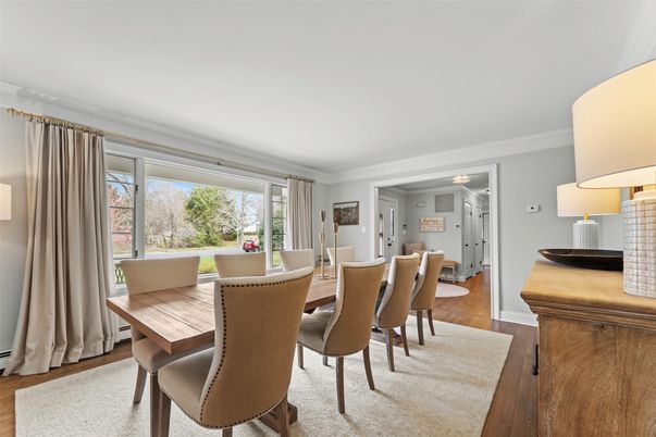 Dining room, Interior, Wood Texture Flooring