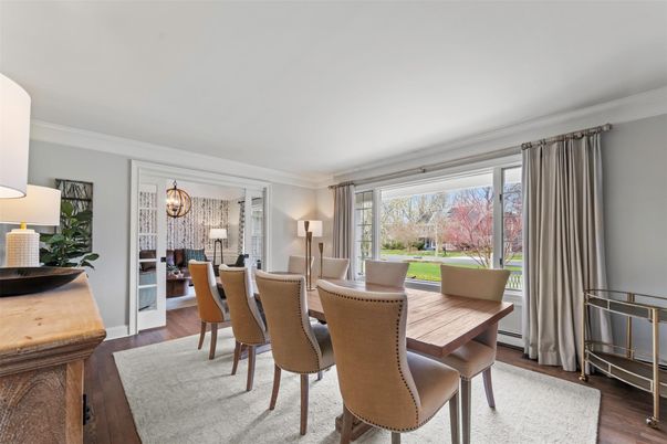 Dining room, Interior, Wood Texture Flooring