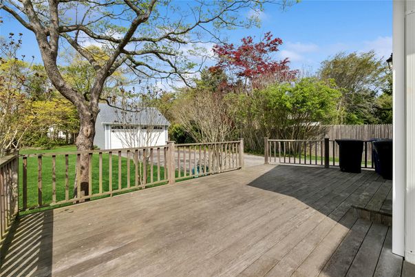 Backyard, Detached Garage, Exterior