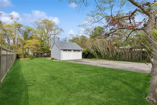 Backyard, Detached Garage, Exterior