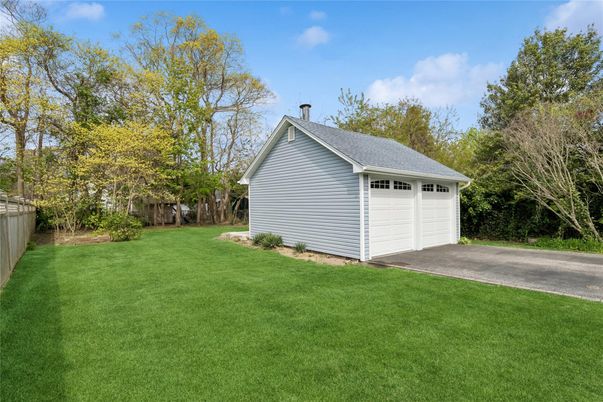 Backyard, Detached Garage, Exterior