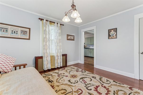 Bedroom, Interior, Pendant Lights, Wood Texture Flooring