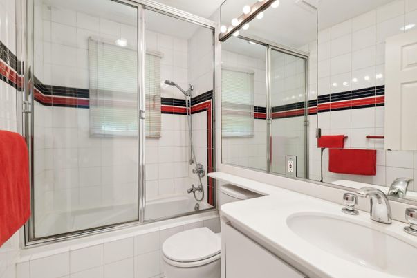 Bathroom, Glass Shower, Interior