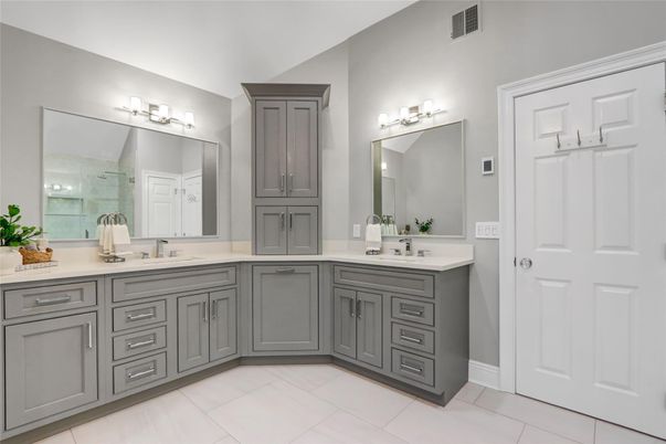 Bathroom, Dual Sink Vanities, Interior