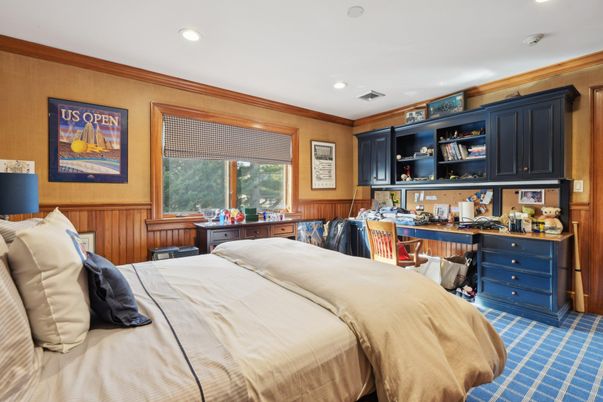 Bedroom, Home Office, Interior, Recessed Lighting