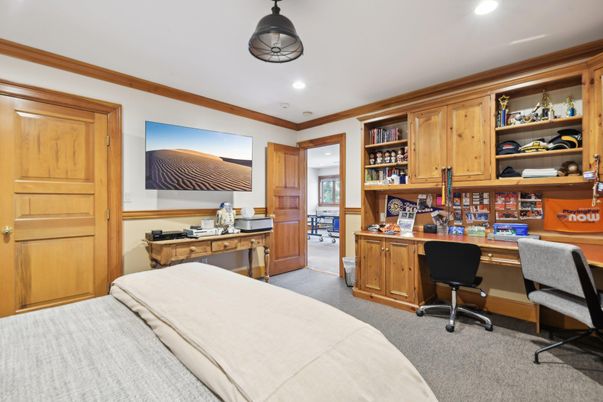 Home Office, Interior, Recessed Lighting