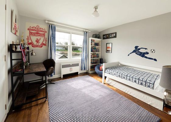 Bedroom, Home Office, Interior, Wood Texture Flooring