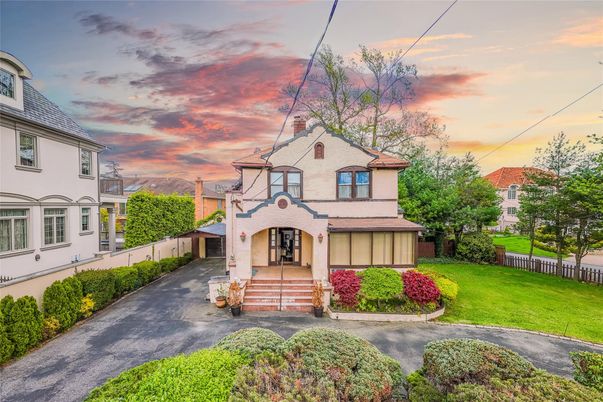 Backyard, Exterior, Facade, Tudor Revival