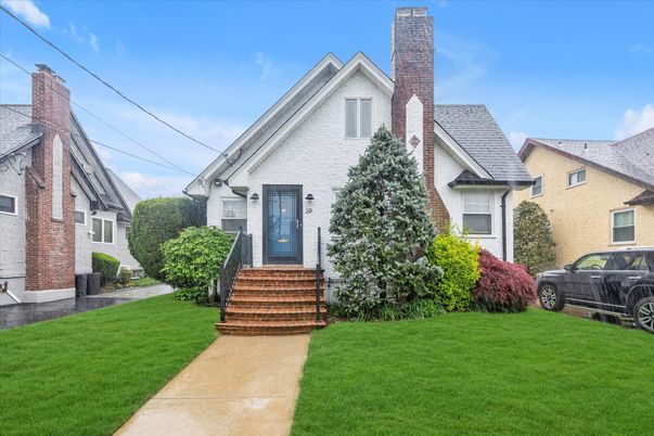 Exterior, Facade, Brick Facade, Tudor Revival