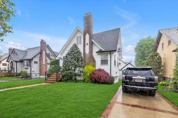 Exterior, Facade, Brick Facade, Tudor Revival