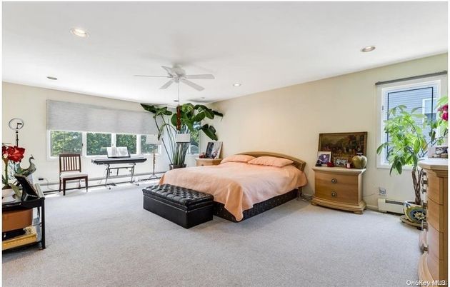 Bedroom, Fireplace, Interior, Recessed Lighting