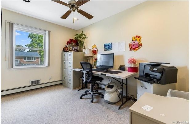 Home Office, Interior, Recessed Lighting