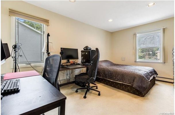 Bedroom, Home Office, Interior, Recessed Lighting
