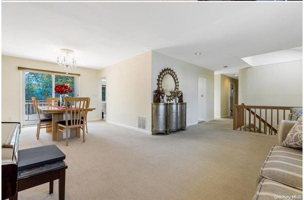 Chandelier, Dining room, Interior, Recessed Lighting