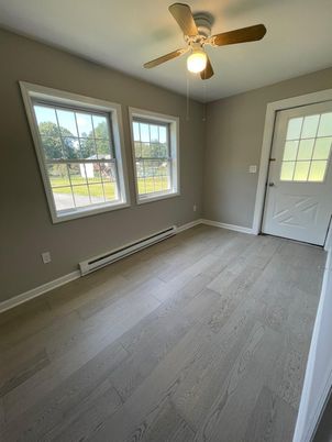 Empty room, Interior, Wood Texture Flooring