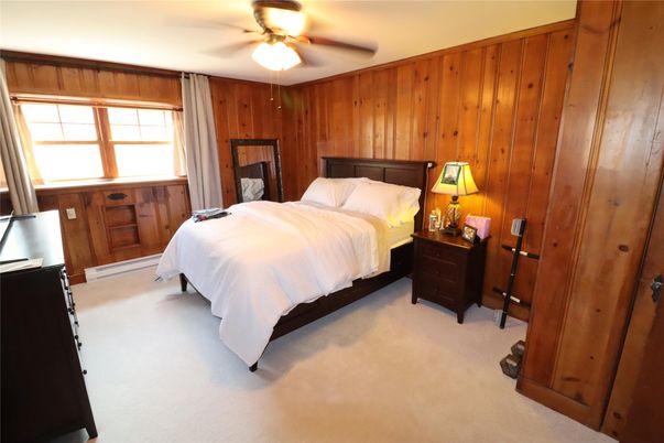 Bedroom, Interior, Wooden Walls