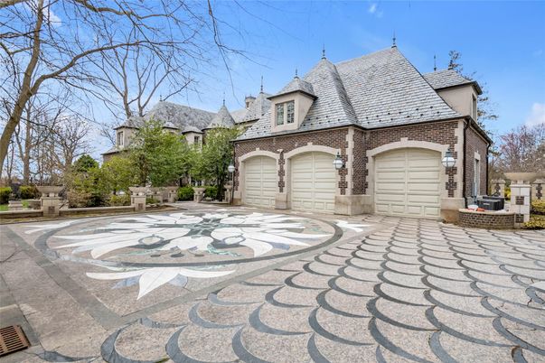 Attached, Exterior, Facade, Brick Facade, French Provincial