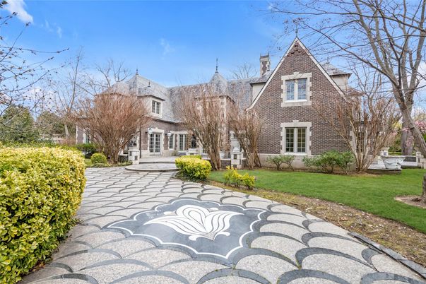 Exterior, Facade, Brick Facade, Tudor Revival
