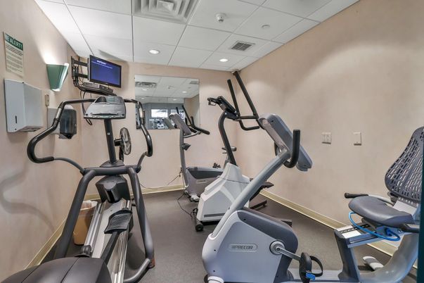 Fitness Equipment, Interior, Recessed Lighting