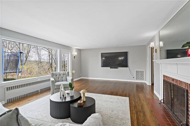 Fireplace, Interior, Living room, Wood Texture Flooring