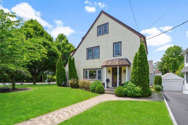 Detached Garage, Exterior, Facade, Tudor Revival
