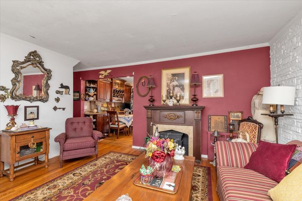 Fireplace, Interior, Living room, Wood Texture Flooring