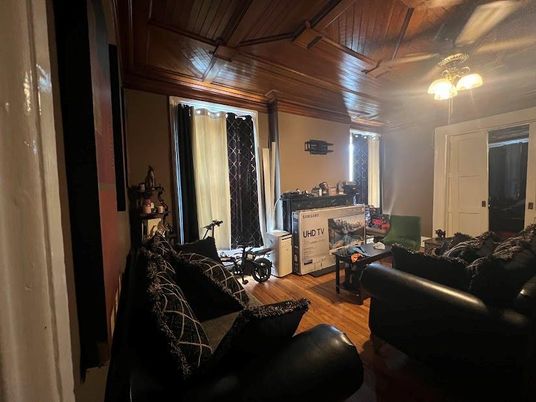 Interior, Living room, Wooden Ceilings, Wood Texture Flooring
