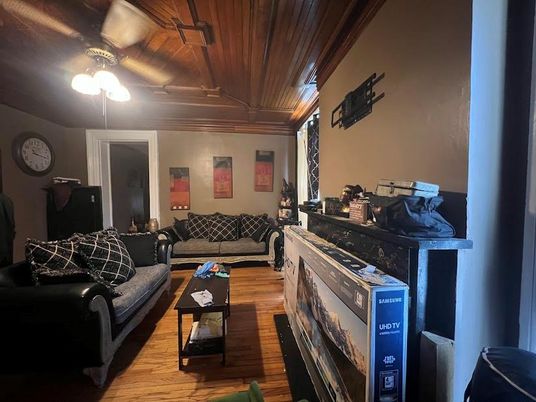Interior, Living room, Wooden Ceilings, Wood Texture Flooring