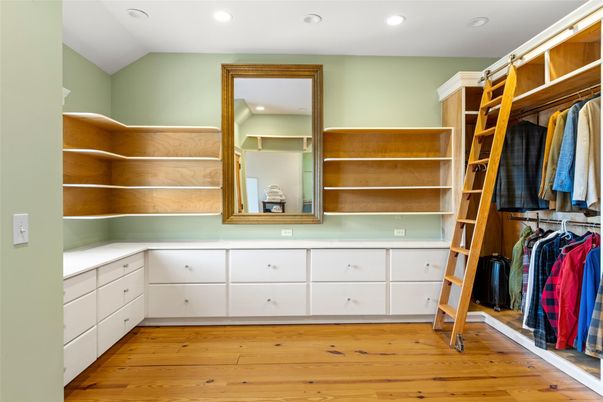 Interior, Recessed Lighting, Walk-in Closets, Wood Texture Flooring