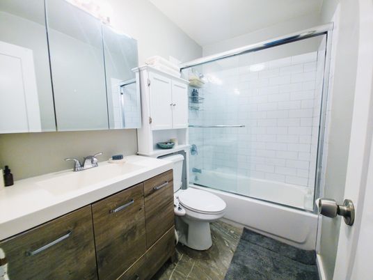 Bathroom, Glass Shower, Interior