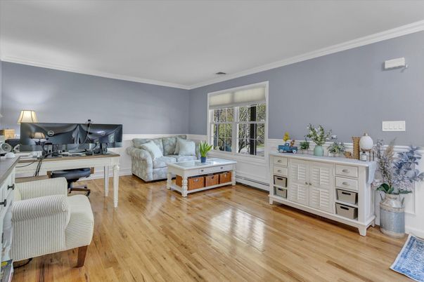 Home Office, Interior, Wood Texture Flooring