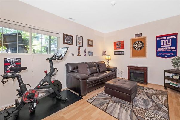 Fitness Equipment, Interior, Wood Texture Flooring