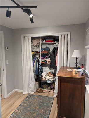 Interior, Walk-in Closets, Wood Texture Flooring