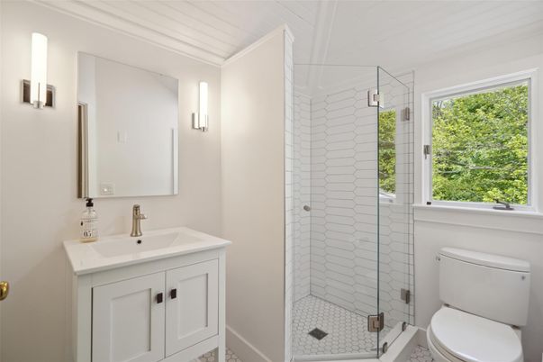 Bathroom, Glass Shower, Interior