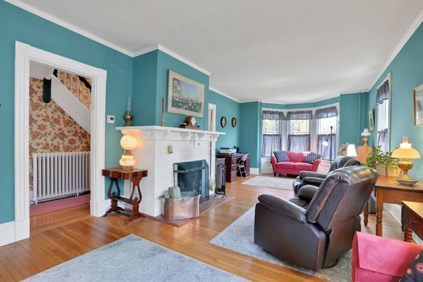 Fireplace, Interior, Living room, Wood Texture Flooring