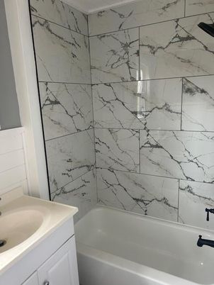 Bathroom, Interior, Marble Walls
