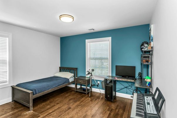 Bedroom, Home Office, Interior, Wood Texture Flooring