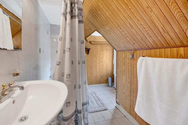 Bathroom, Interior, Wooden Ceilings, Wooden Walls