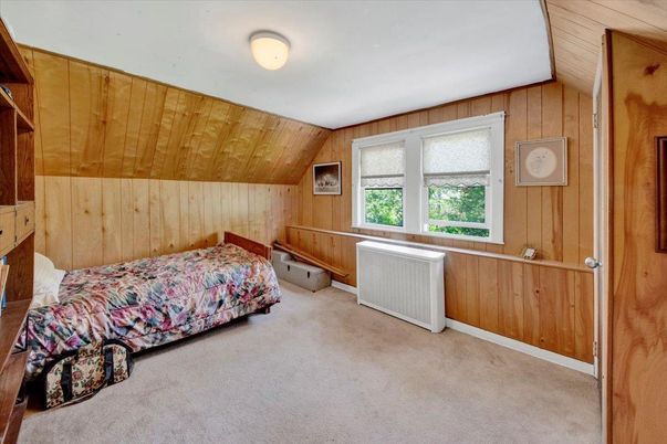 Bedroom, Interior, Wooden Walls