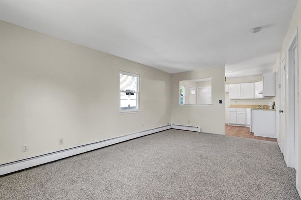 Empty room, Interior, Kitchen
